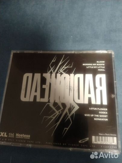Cd диск radiohead
