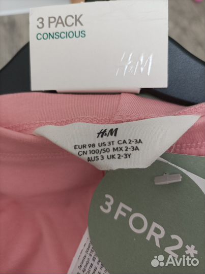 Новые лосины для девочки H&M