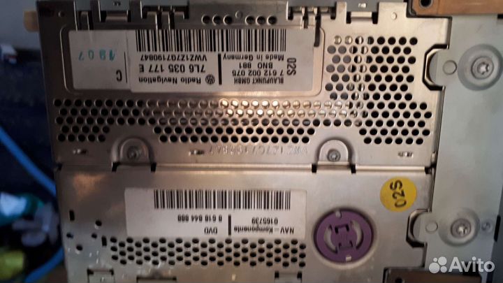 DVD магнитола на туарег