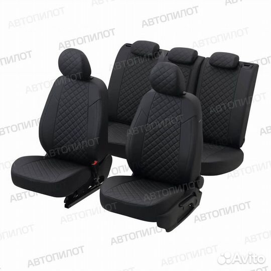 Авточехлы. Оригинальные чехлы Автопилот из экокожи