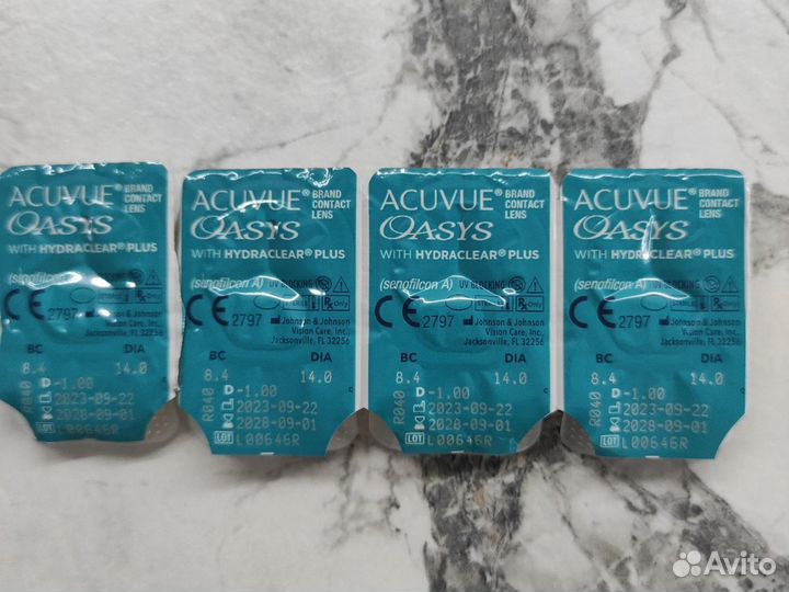 Линзы контактные acuvue oasys двухнедельные