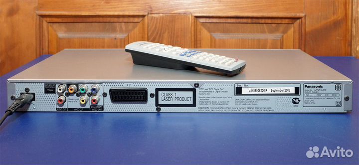 DVD/CD проигрыватель Panasonic