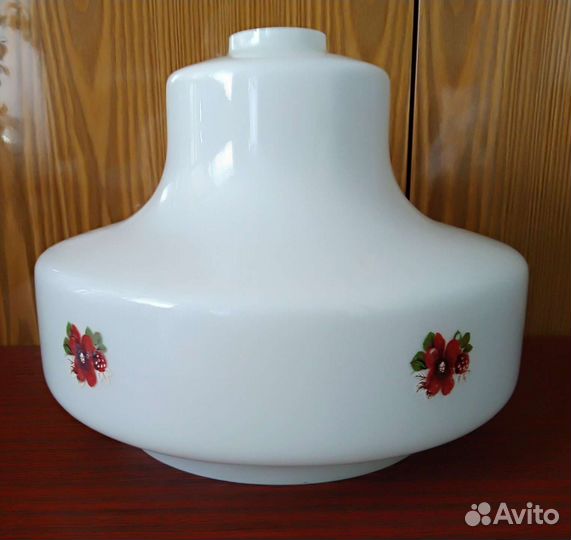 Плафоны-люстры СССР, молочное стекло
