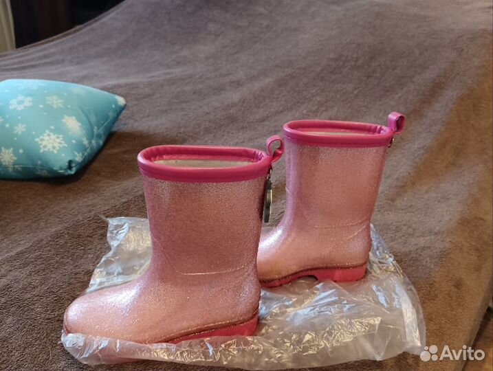 Резиновые сапоги утеплённые