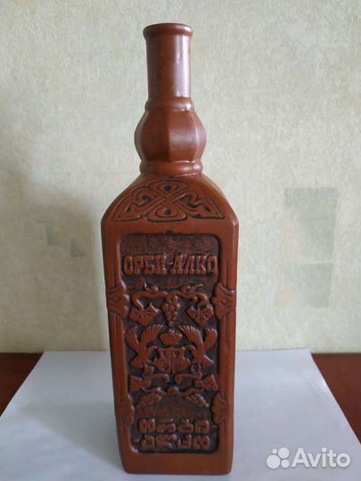 Бутылка для вина, керамика