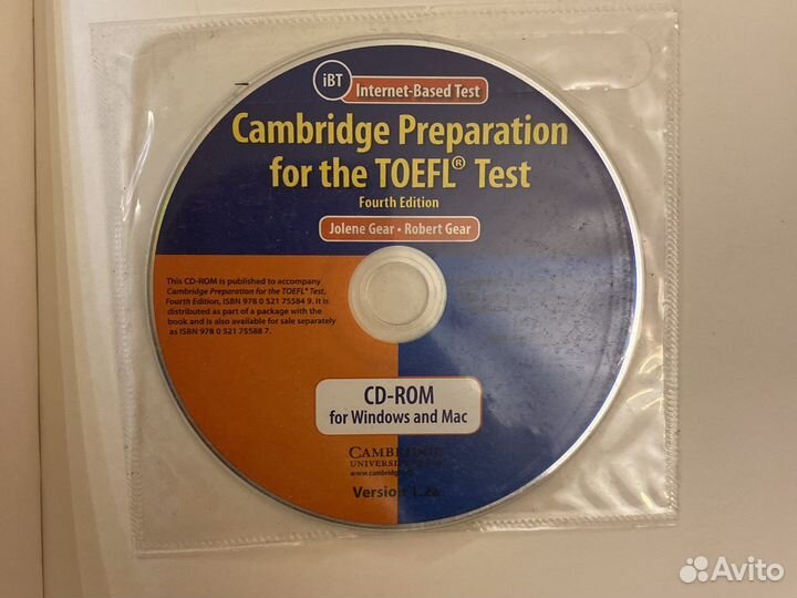 Cambridge preparation for the toefl test