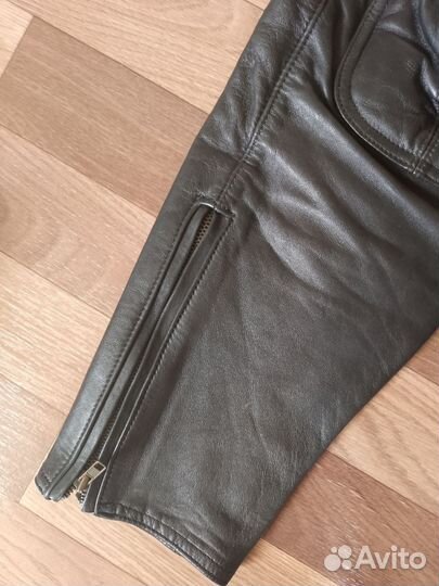 Мотоштаны кожаные унисекс