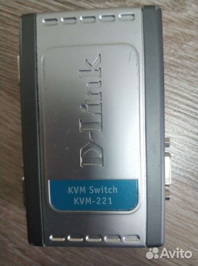 KVM переключатель D-Link KVM-221