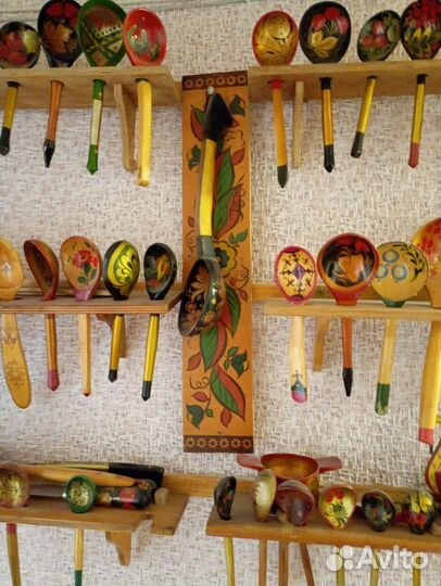 Ложки деревянные СССР и другие изделия