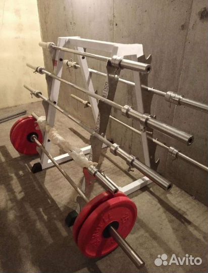 Новая стойка для грифов Barbell mb 1.17