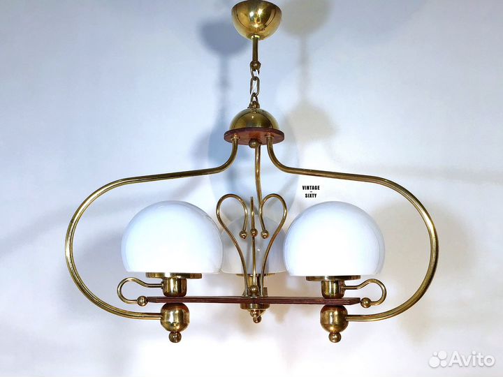Люстра винтажная Польша 70-е гг