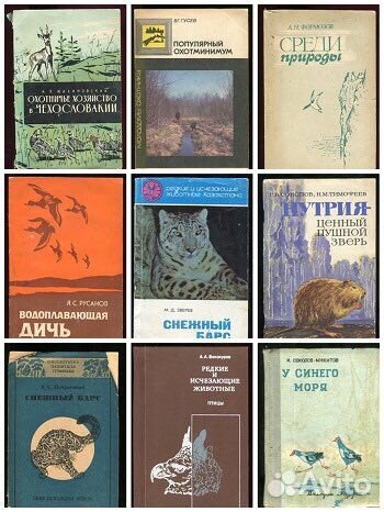 Книги по охоте. 115 штук одним лотом