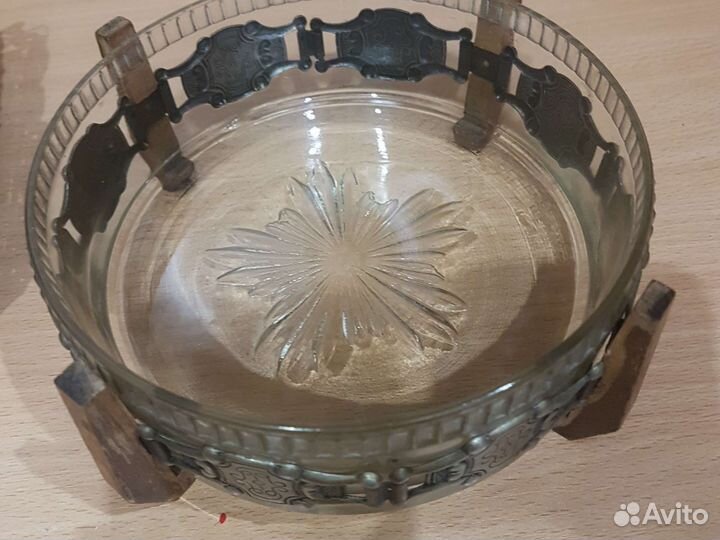 Конфетница мельхиор СССР