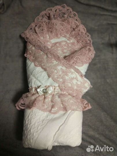 Зимнее одеяло на выписку