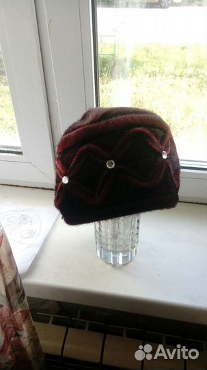 Шапка зимняя меховая женская