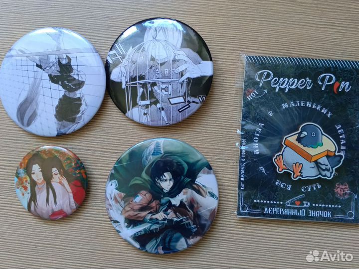 Значки, пины
