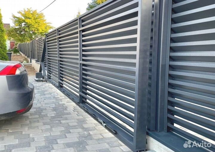 Ворота откатные. Готовый комплект. По размерам