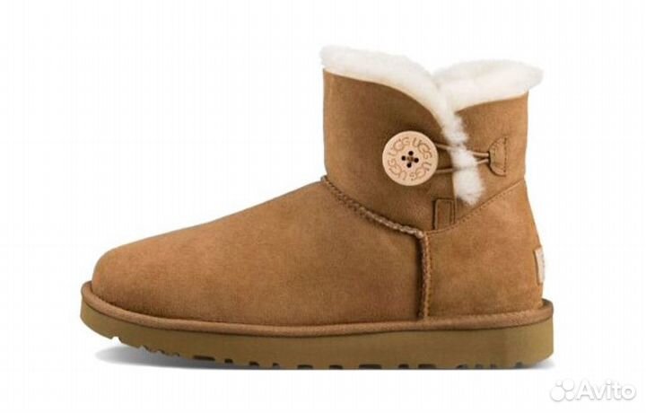 UGG Mini Bailey Bow II Snow Boots Women's Brown (38)