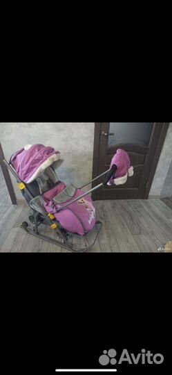 Коляска санки