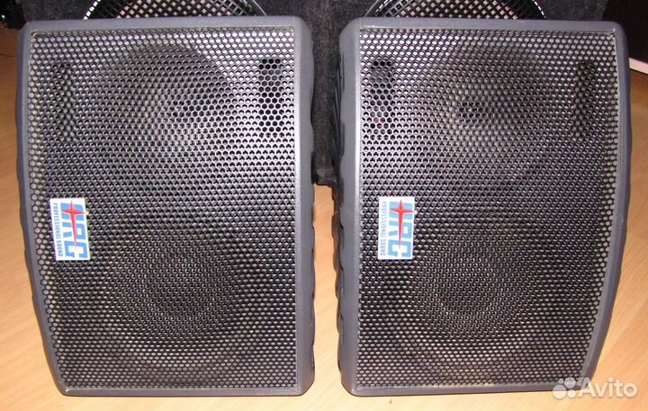 Колонки Orgacoustic 600+600W 2шт Pro 10