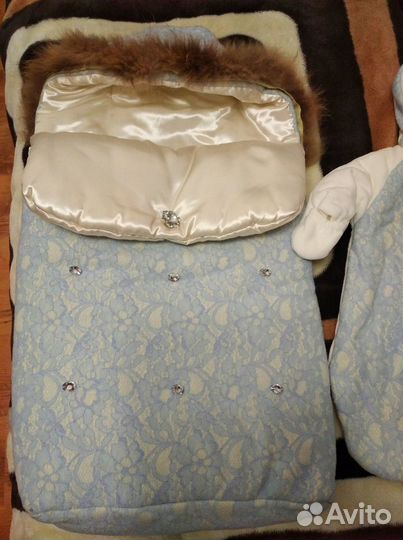 Конверт на выписку зимний новый