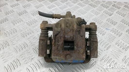 Суппорт тормозной задний правый hyundai santa FE 1