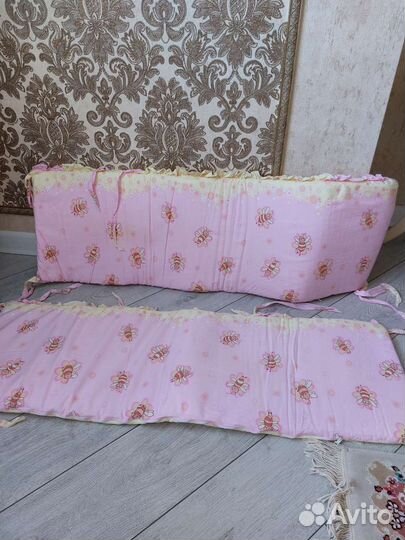 Бортики в детскую кроватку бу