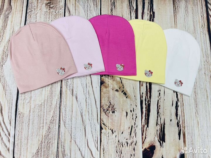 Шапка для девочки демисезонная Новые