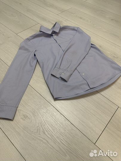 Рубашка для мальчика 134-140 хлопок Acoola