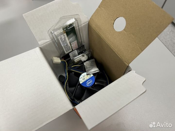 Комплект Core i5-2500 (4/4), 2x2GB DDR3, кулер