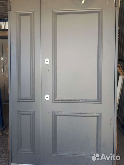 Дверь металлическая termo двухстворчатая 2мм