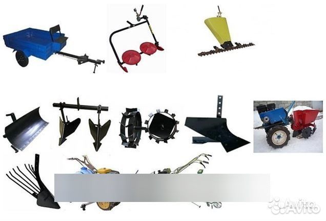 Прицепное оборудование для мотоблоков