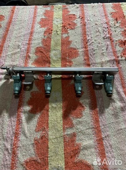 Топливная рампа Kia Rio 3 QB G4FC 2017