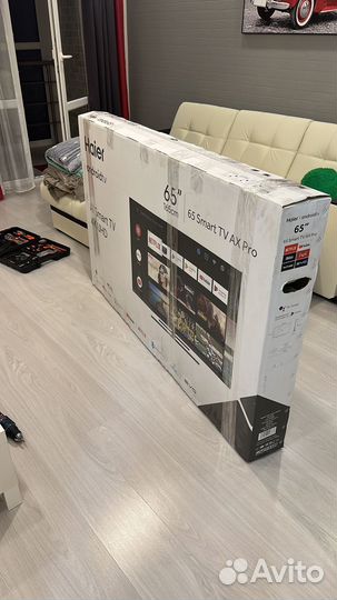 Hqled Телевизор Haier 65 SMART tv ax pro