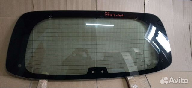 Стекло заднее Hyundai Santa Fe classic