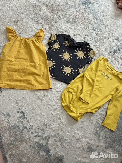 Пакет вещей на девочку 74-80