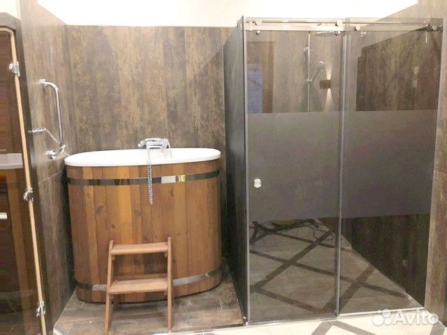 Душевая перегородка из стекла