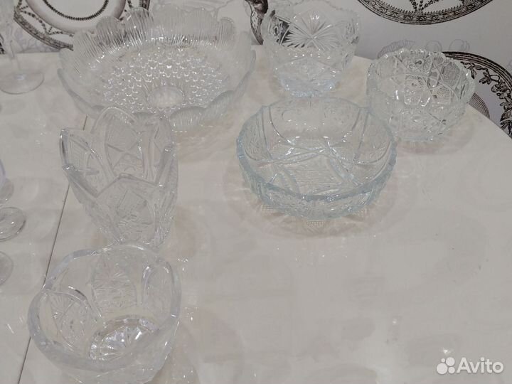 Ваза хрустальная СССР