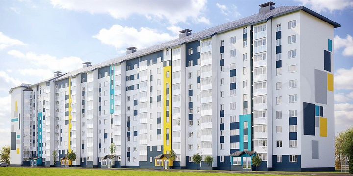1-к. квартира, 40,8 м², 1/10 эт.