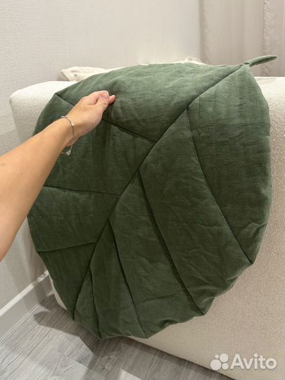 Коврик-лист изо льна