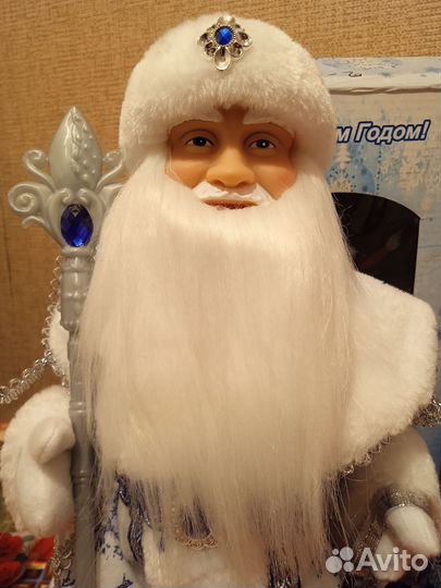 Дед Мороз и снегурочка музыкальные, 40-45см