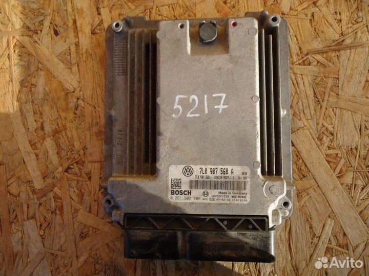 Блок управления двигателем Volkswagen Touareg 7L6