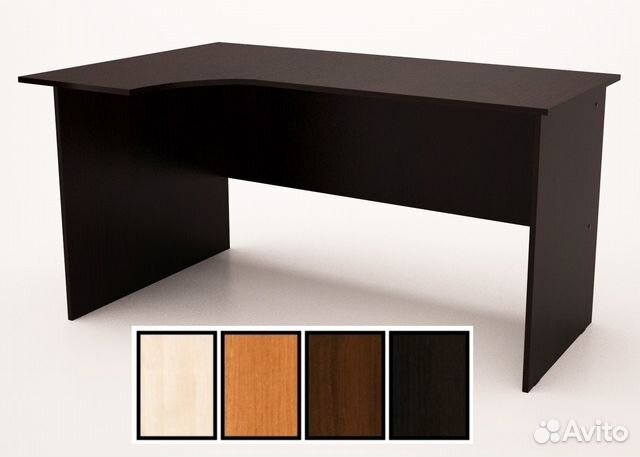 Стол угловой эргономичный Правый 140х90х75 см. Дуб