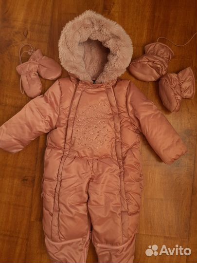 Комбинезон-трансформер зимний для девочки