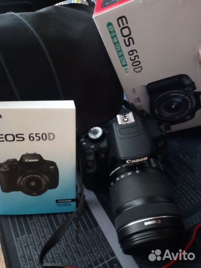 Фотоаппарат canon EOS 650D