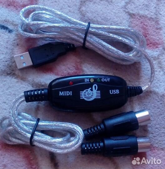 Midi usb переходник миди усб