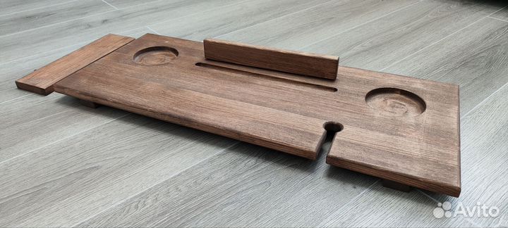 Винный столик полка на ванну