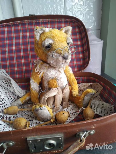 Кот, Тедди ручная авторская работа