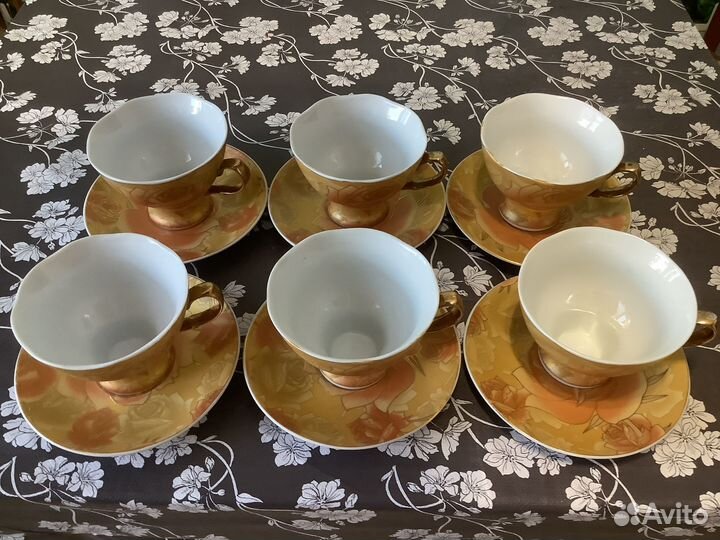 Yamasen gold collection чайный сервиз