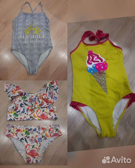 Купальники на 122-128см